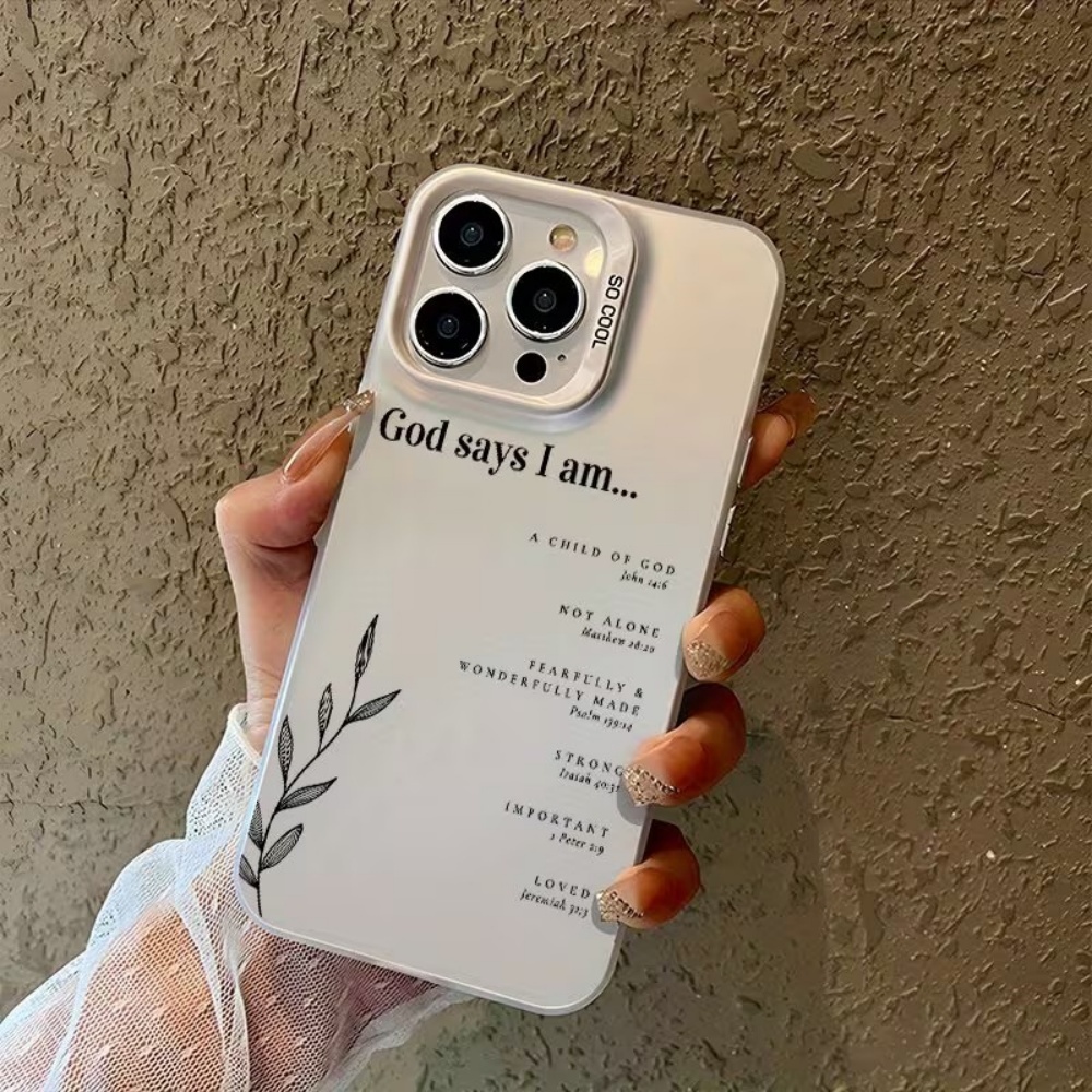 Mini Pc Case - Christian Verse Phone Case For iPhone