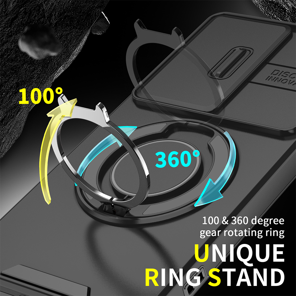 Magnetic Ring Stand Phone Case - đánh giá và giá Case Fans