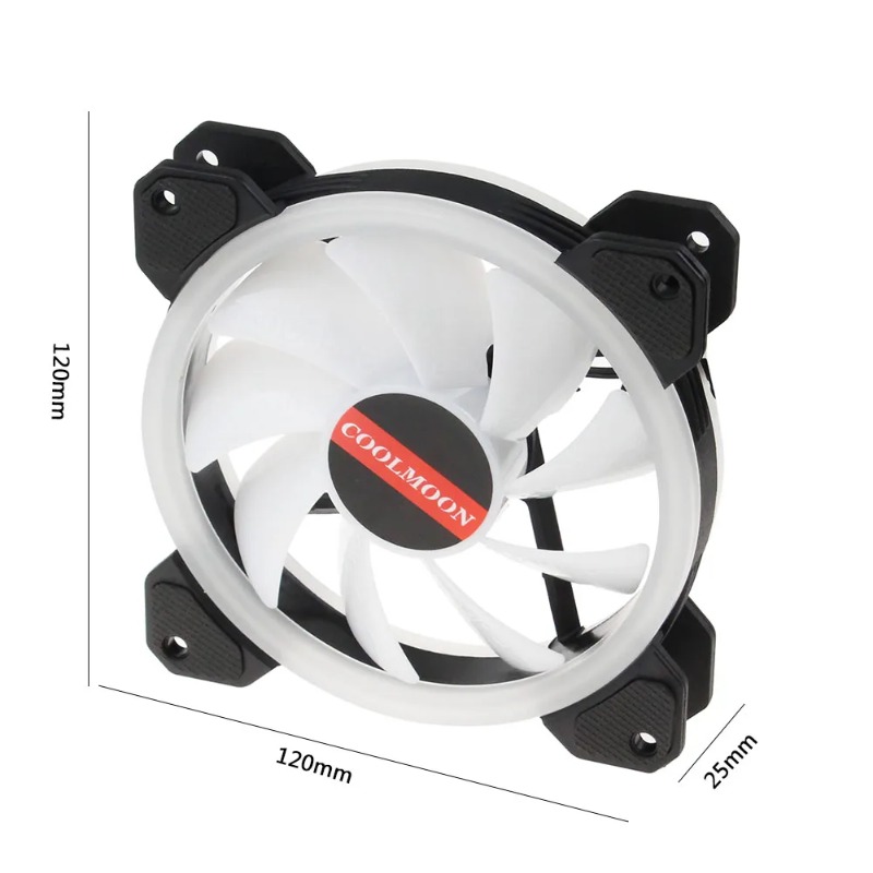 120mm RGB Quiet Adjustable PC  - đánh giá và giá Pc Chassis