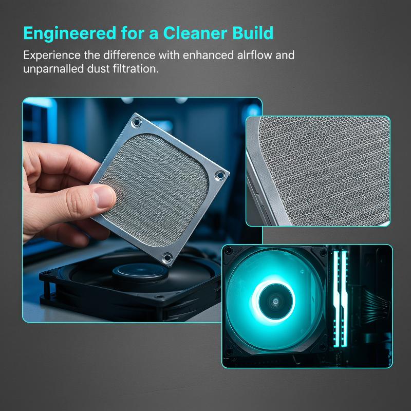 Magnetic PC Case Fan Dust Filt - đánh giá và giá Case Fans