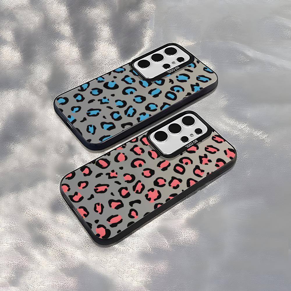 Bright Blue Leopard Spots Phon - đánh giá và giá Matte Pc Case