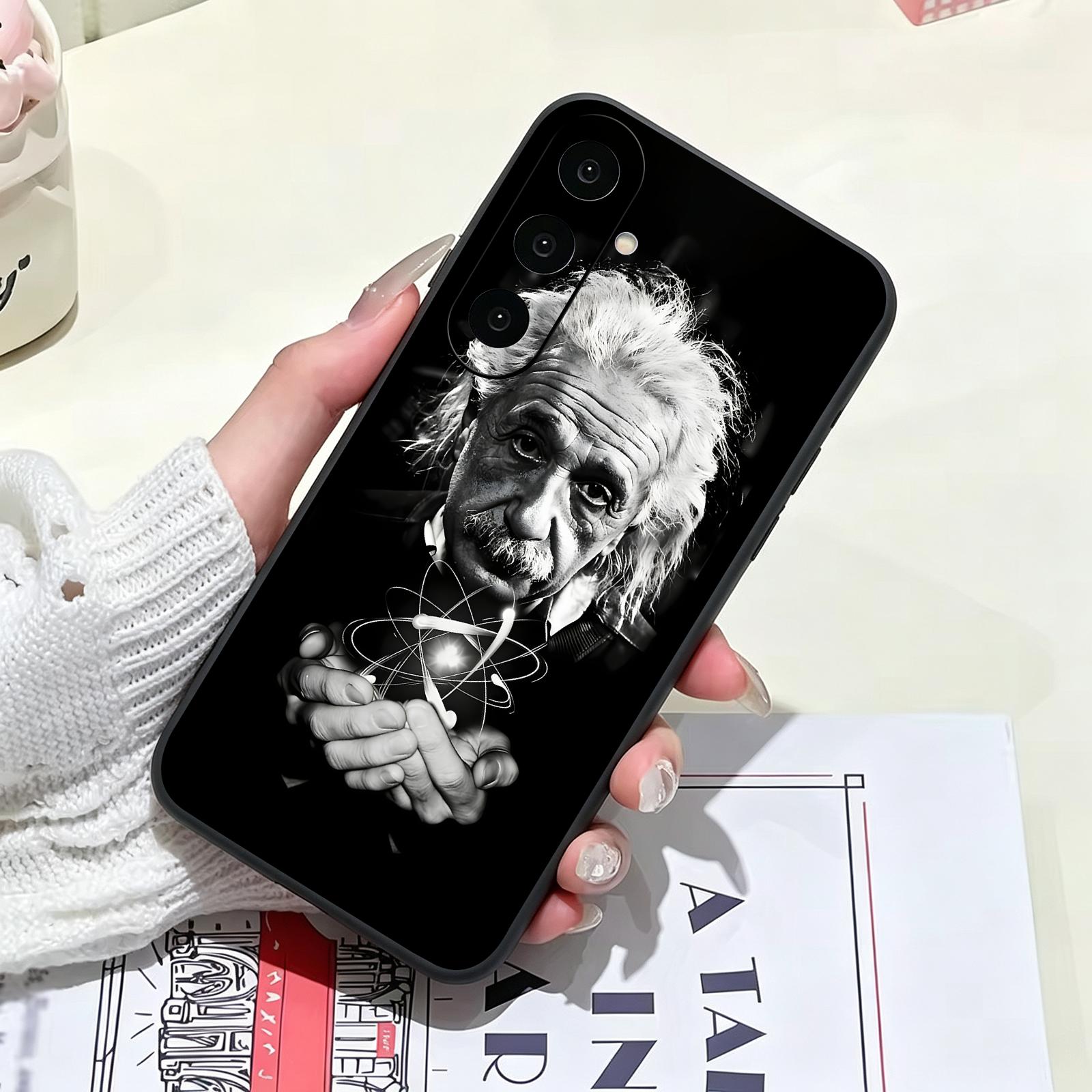 scientist Albert Einstein Phon - đánh giá và giá Matte Pc Case