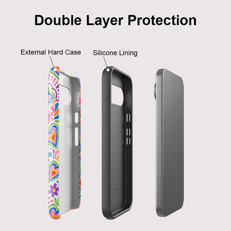 Fcicicase For Pixel 10A Love H - đánh giá và giá Matte Pc Case