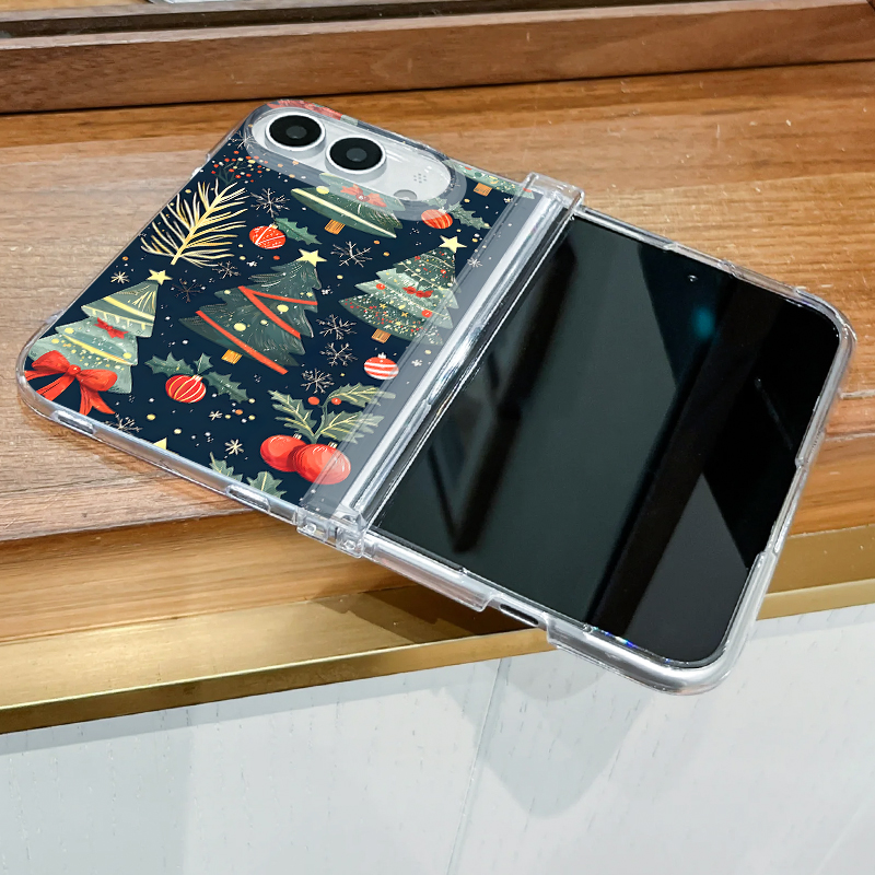 Cartoon Christmas Tree Print P - đánh giá và giá Computer Case