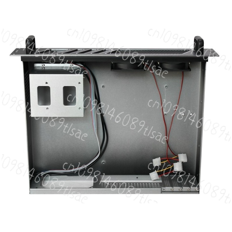 19-inch 2U Rack Server Case AT - đánh giá và giá Case Fans
